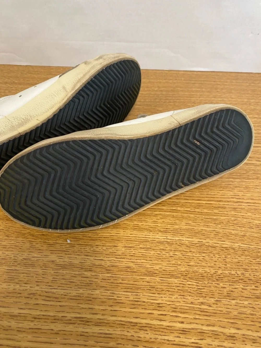 Golden Goose Super Star Sneakers with Glitter Heel - Picture 9 of 12